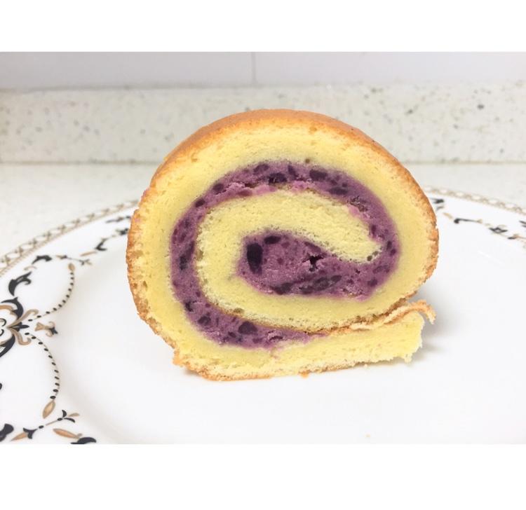 颜值爆表的酸奶紫薯卷的做法