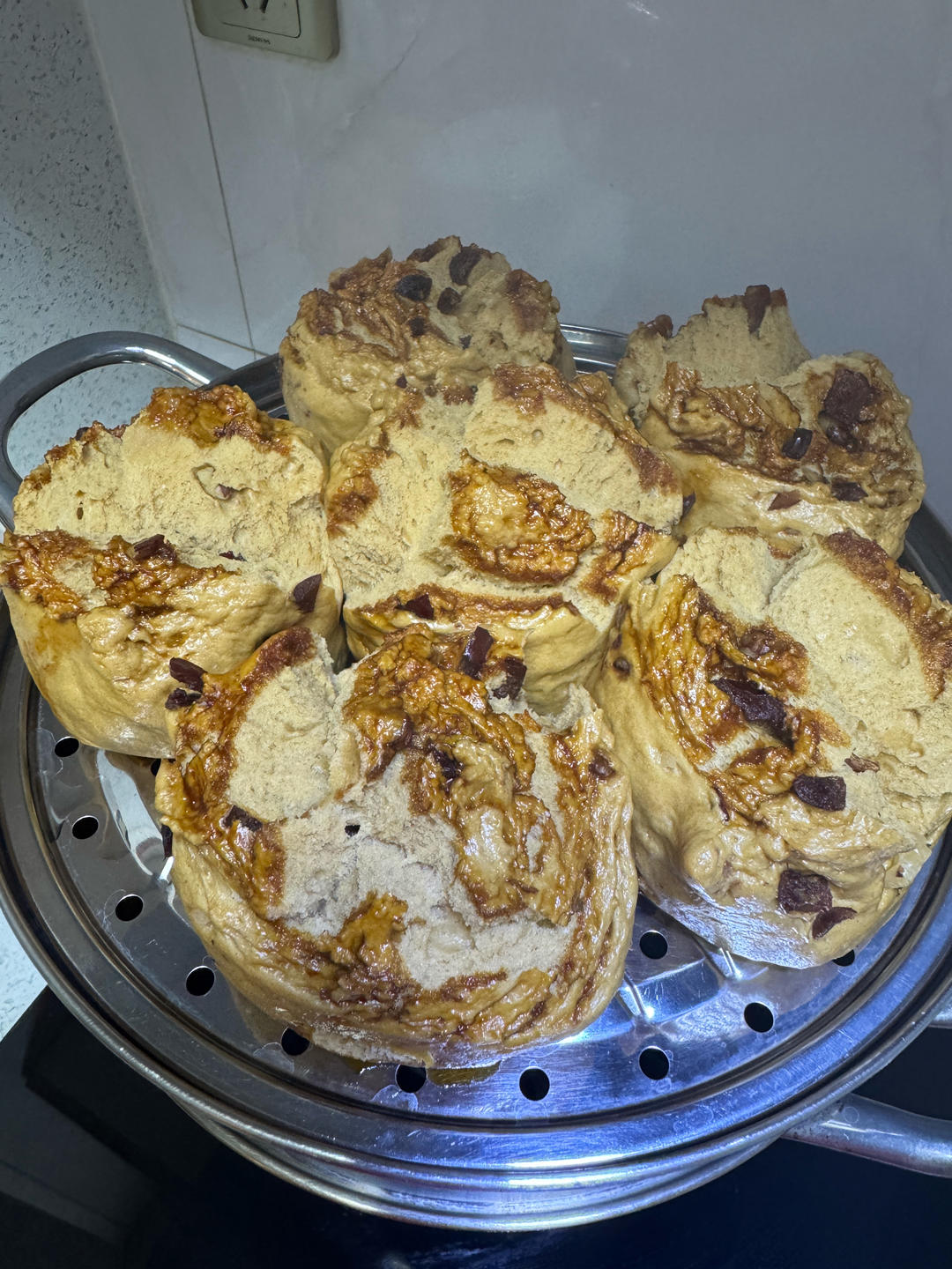 红糖自然开花馒头❗️按步骤来必定成功(ง•̀_•́)ง想偷懒不行哦