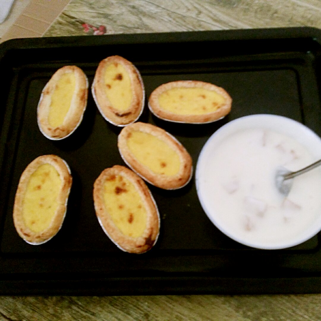 超完美味道超正的蛋挞配方，比KFC的还要嫩还要香~做过最好吃的蛋挞配方