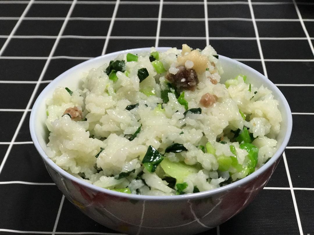 猪油咸肉菜饭