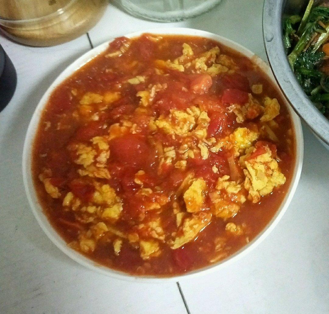 西红柿炒鸡蛋