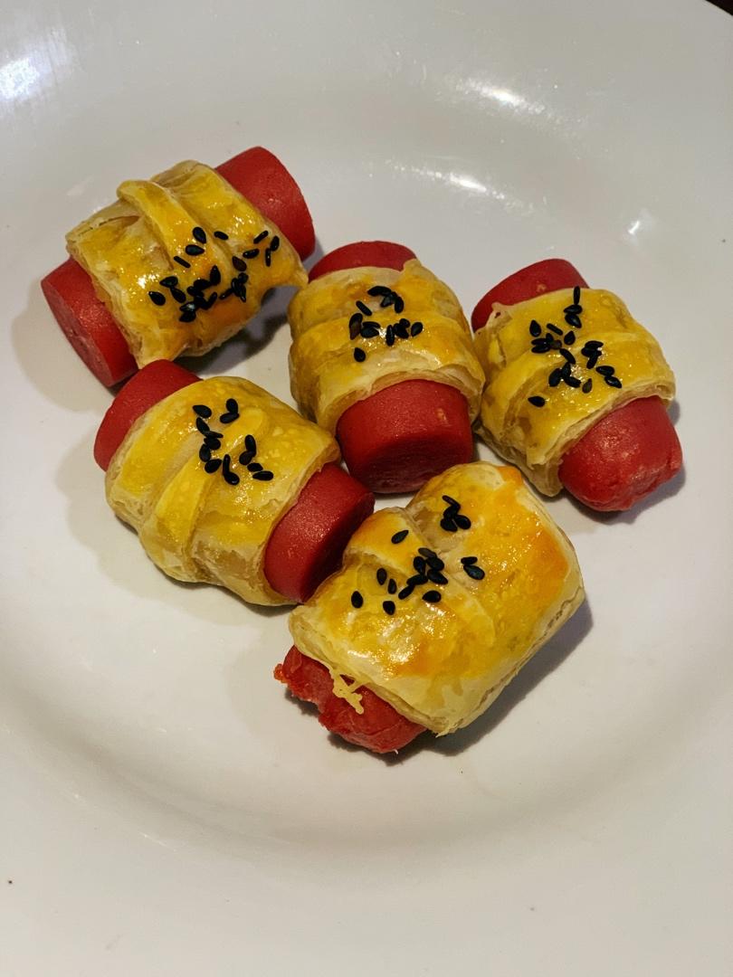 香酥香肠卷