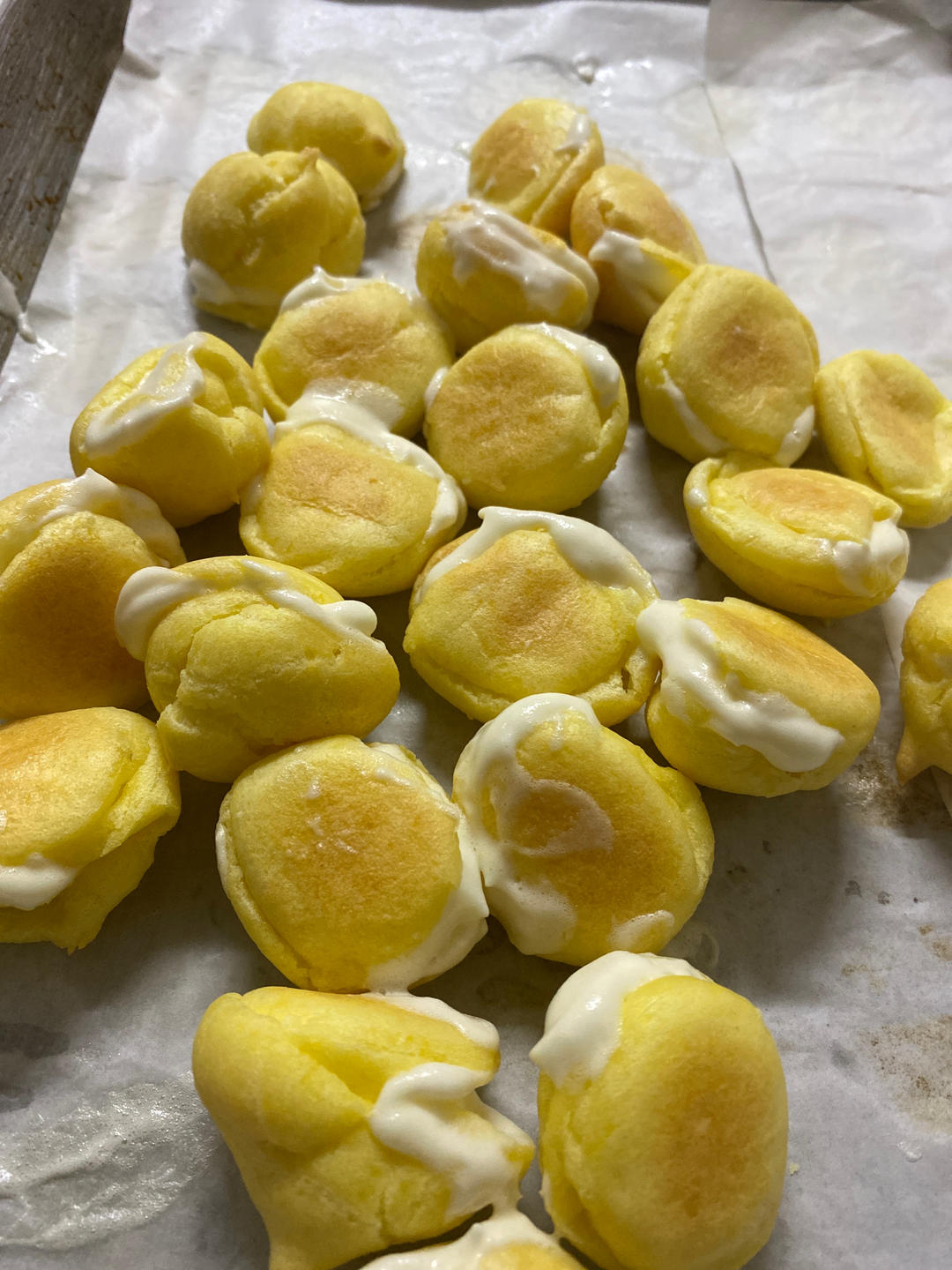 简单易成功的奶油小泡芙做法