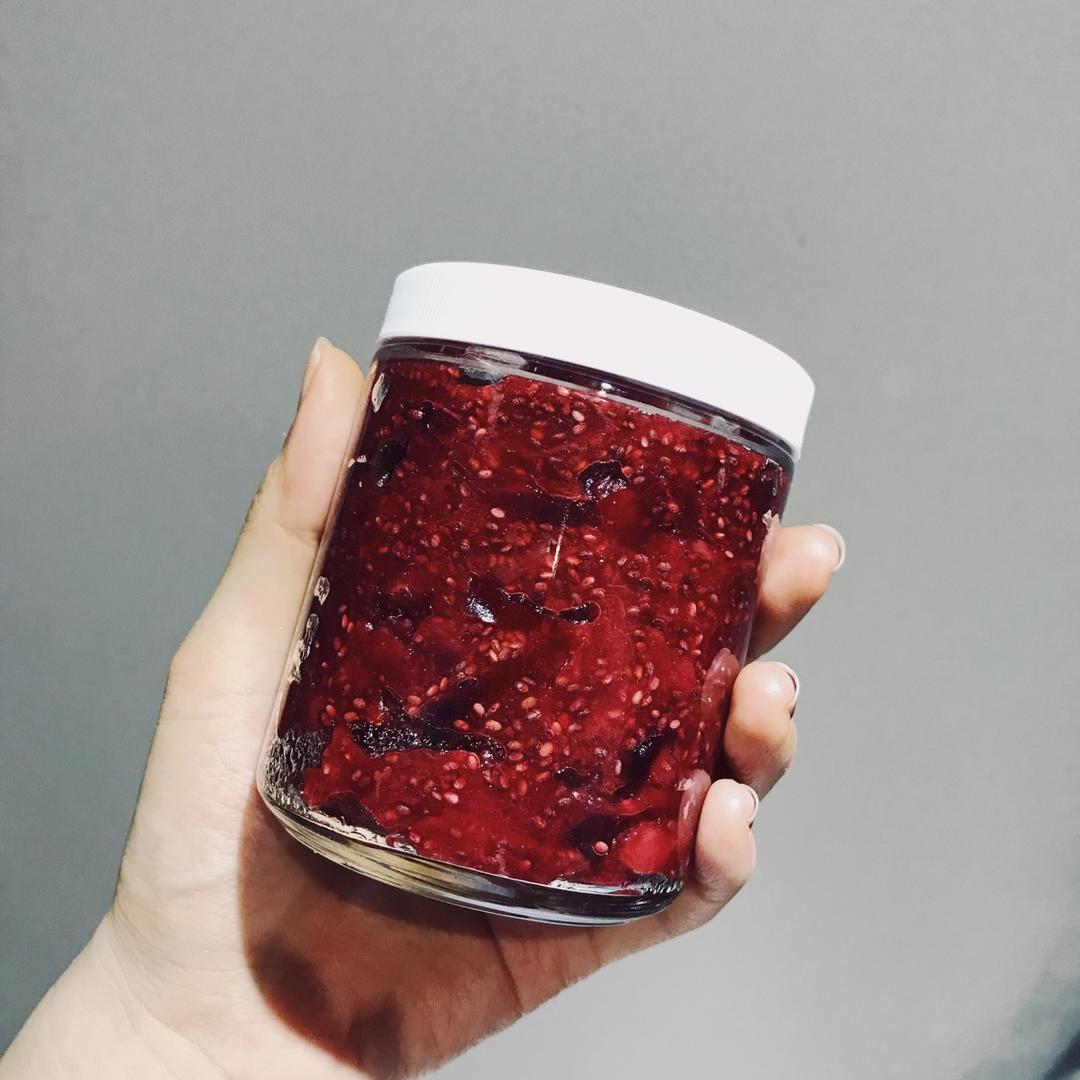 无糖蓝莓果酱