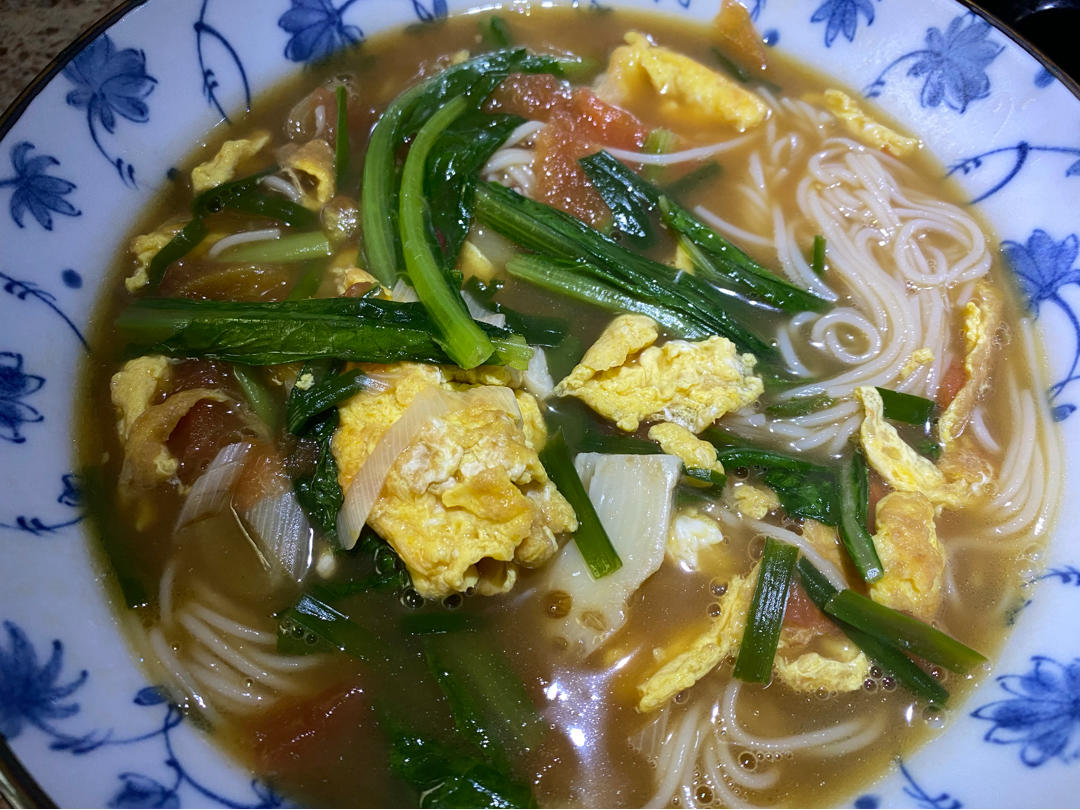 西红柿炝锅面