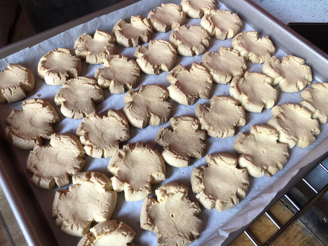 曲奇饼干 超酥化 玛格丽特饼干 小饼干 消耗低筋面粉 消耗玉米淀粉 蔓越莓 葡萄干可加