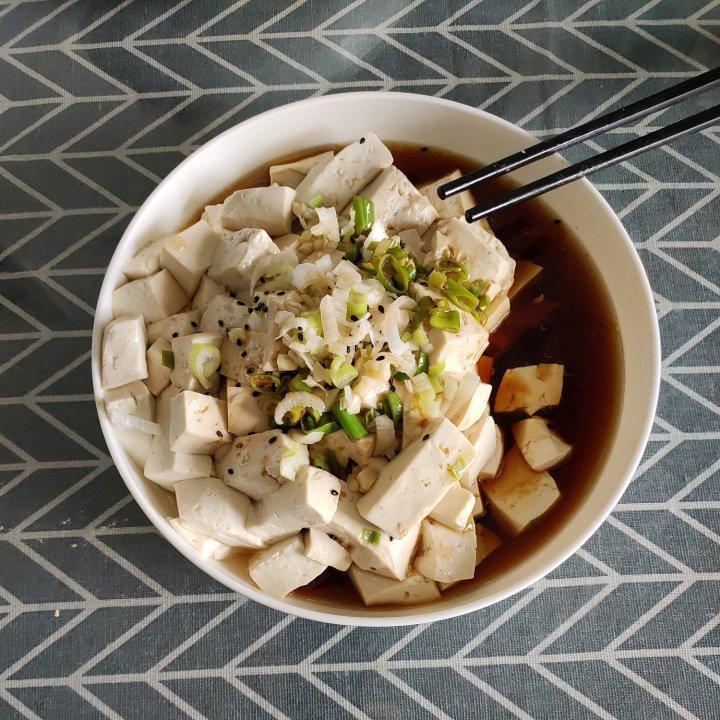 小葱拌豆腐