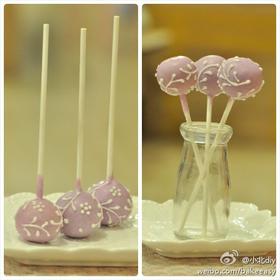 棒棒糖蛋糕 cake pops 做法