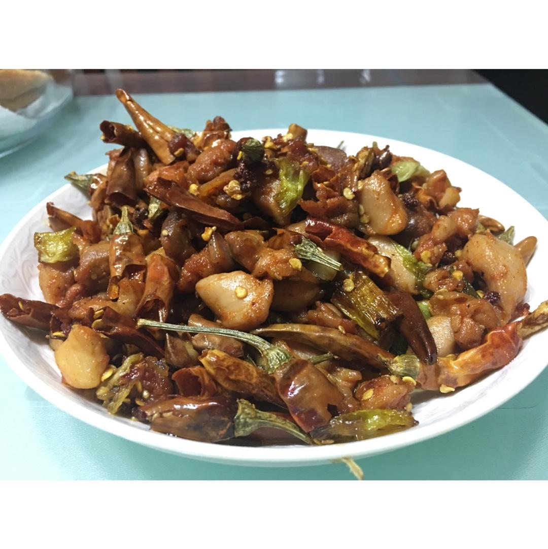 辣子鸡丁- 东方版感恩节炸鸡