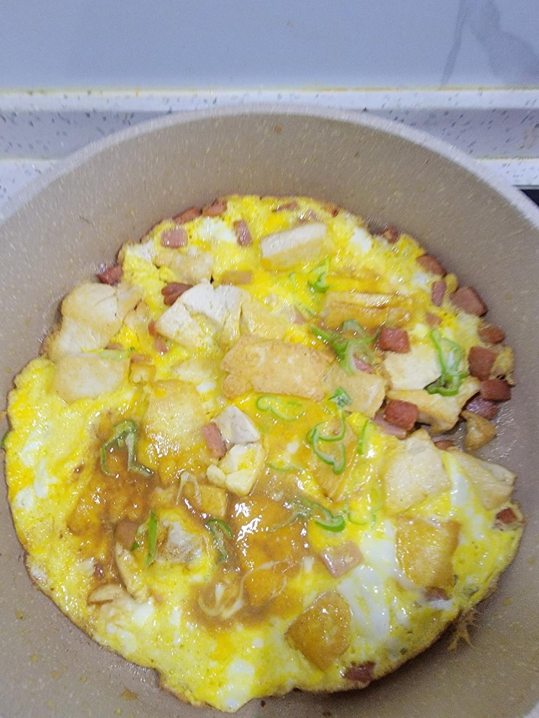 鸡蛋抱豆腐