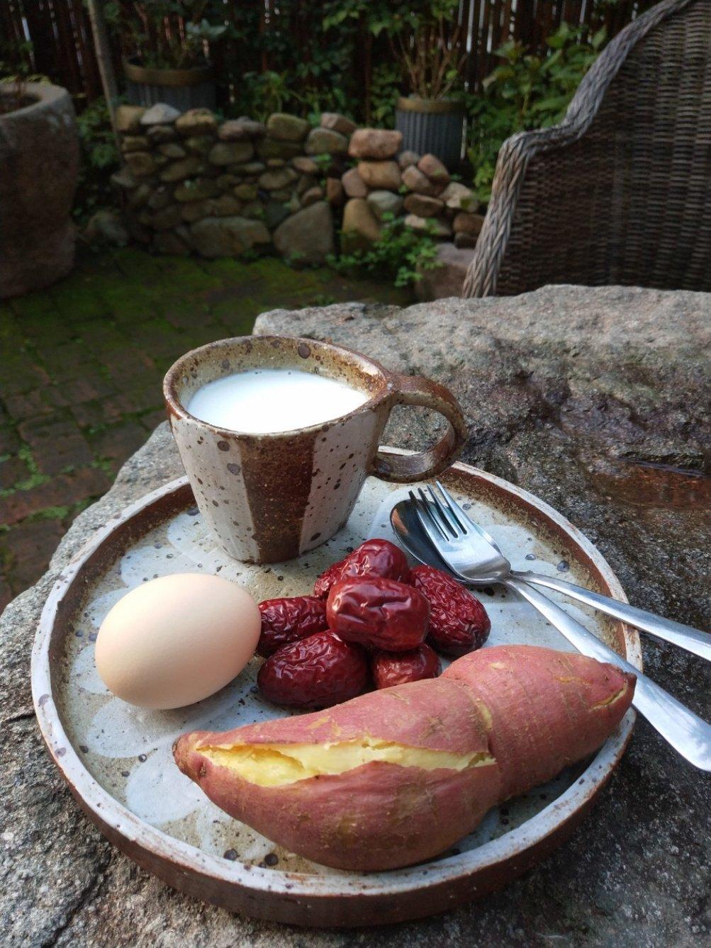 我一直梦想的田园的早餐