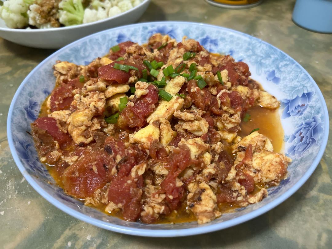 西红柿炒鸡蛋