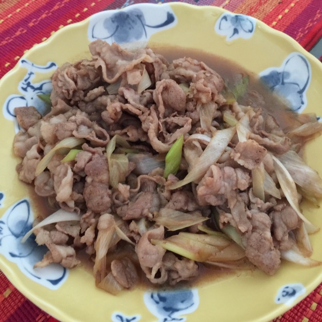 葱爆羊肉