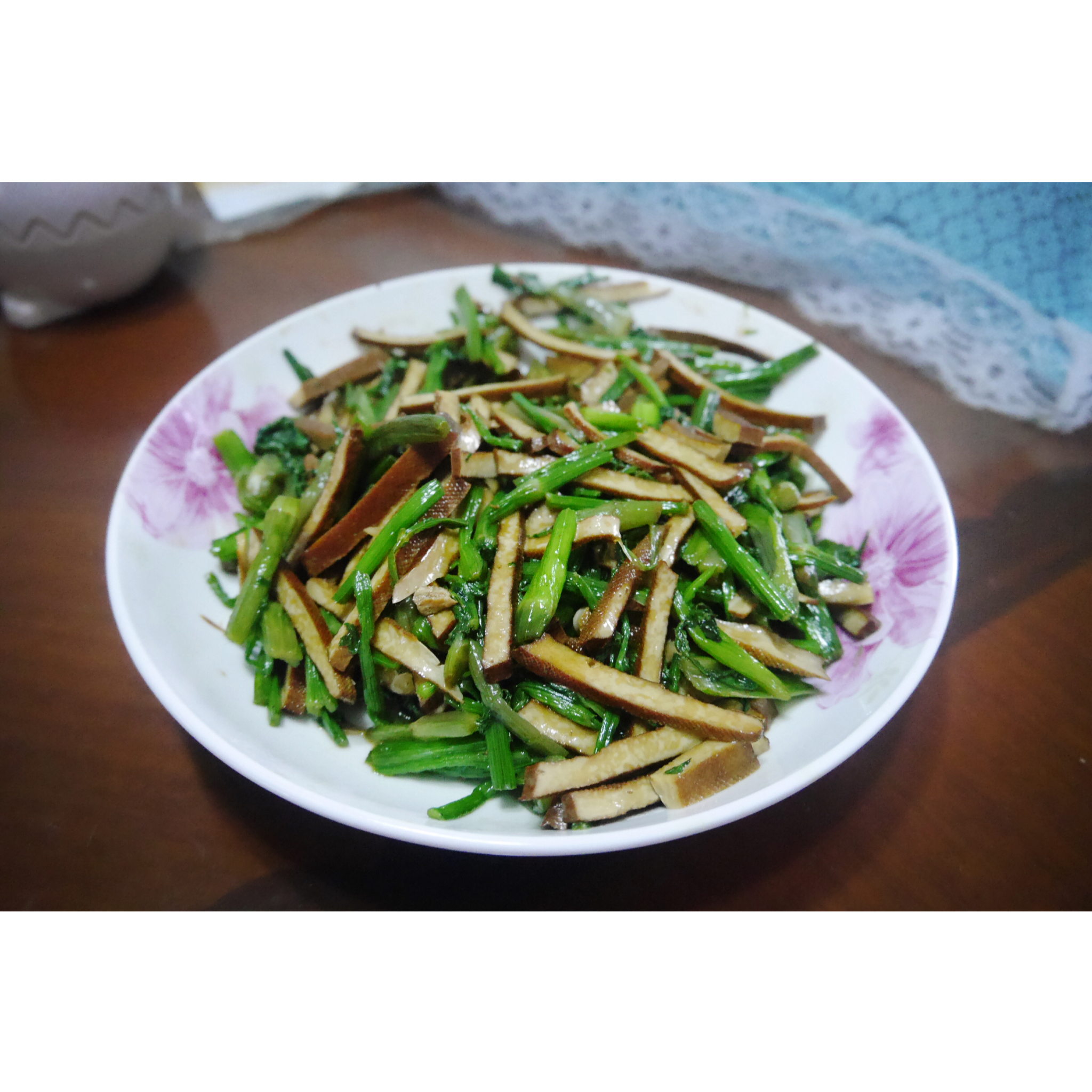 香芹炒香干子