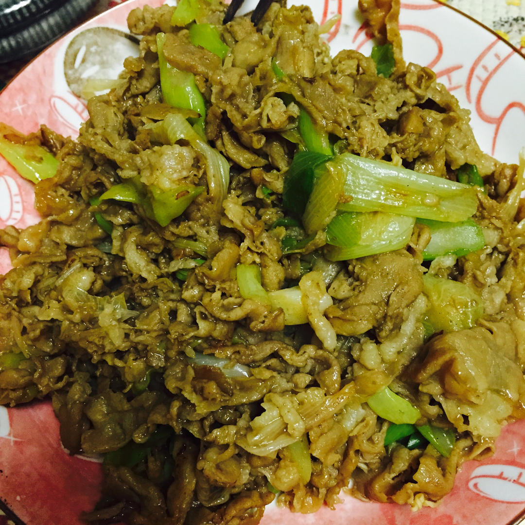 葱爆羊肉