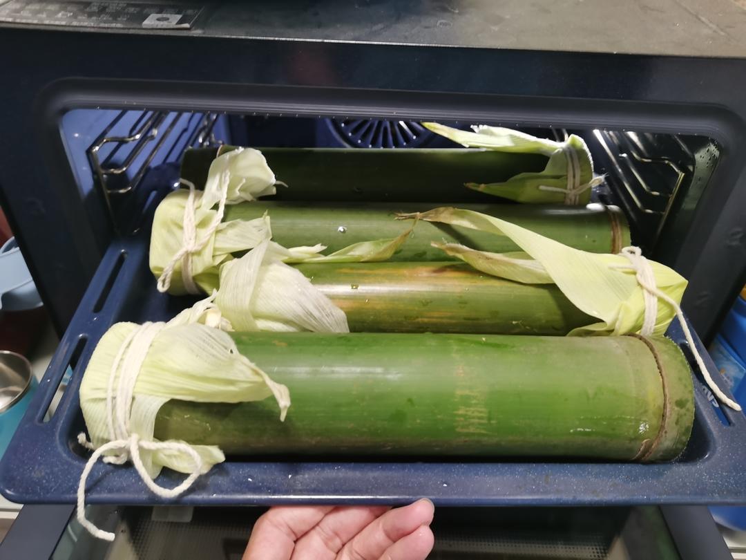 宅家版鲜竹筒饭