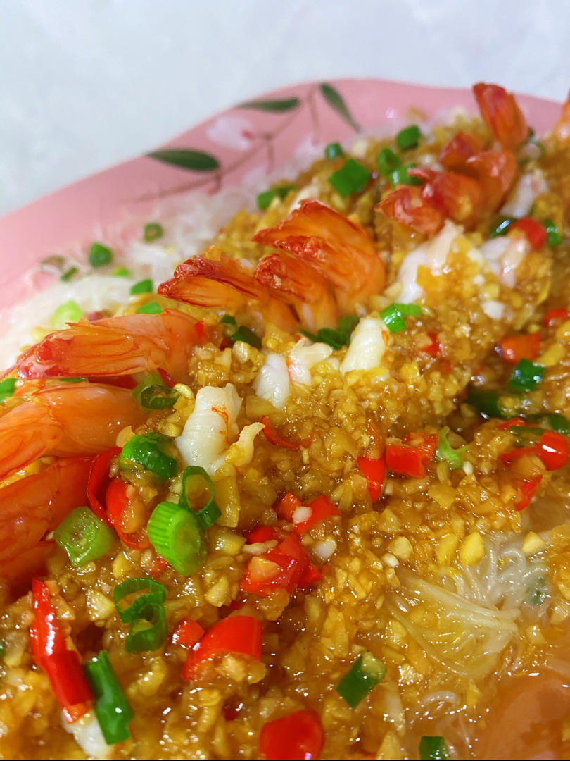 蒜蓉粉丝开背虾