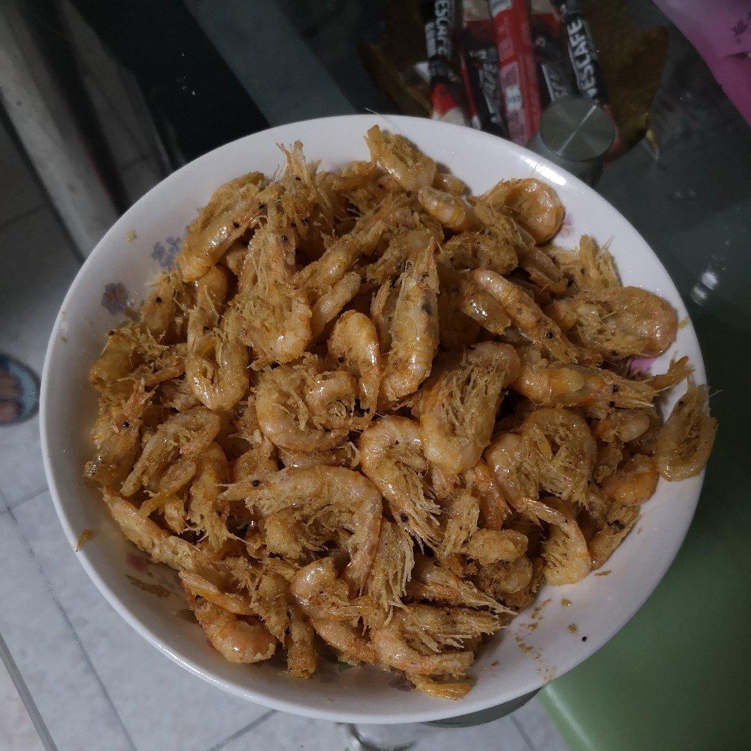 油炸小白虾