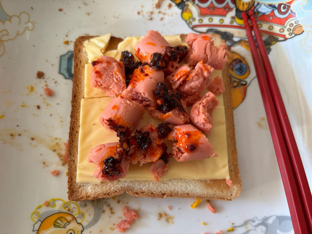一人食的烤面包片（烤面包机版）