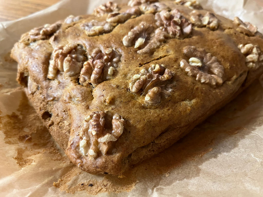 美国星巴克Starbucks经典蛋糕：Banana Bread香蕉核果蛋糕