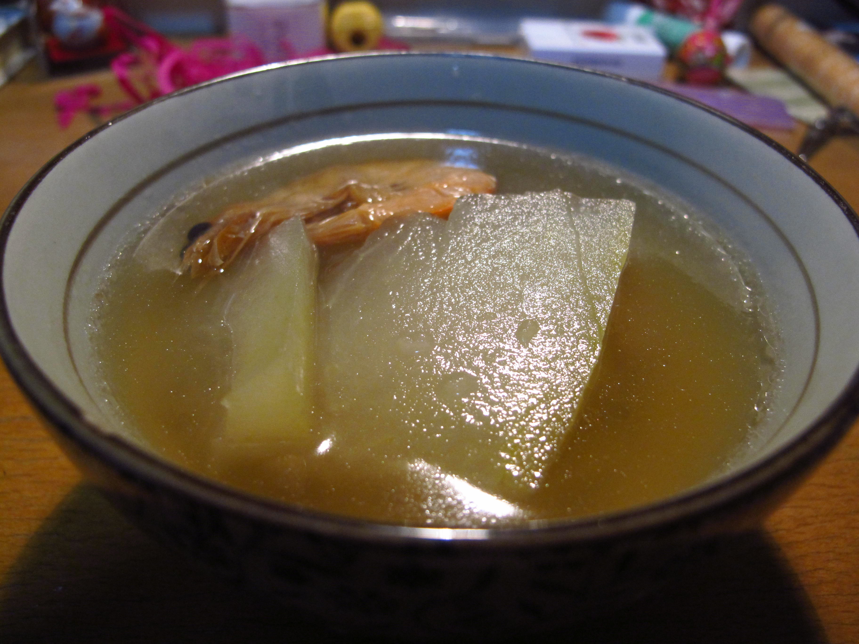 虾仁冬瓜汤