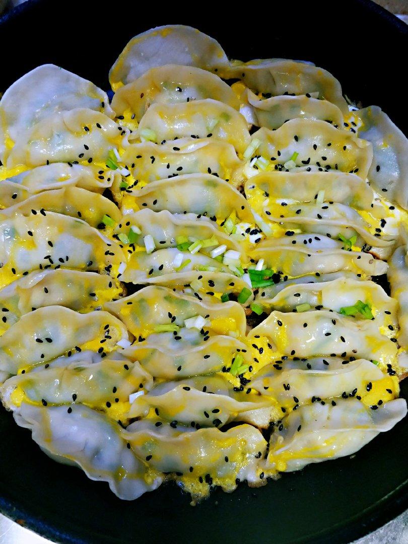 懒人快手抱蛋煎饺