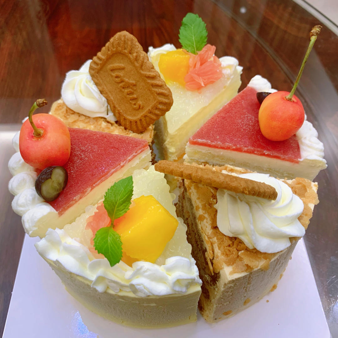 果子de酱做的四款首尔风切块蛋糕 | 风味口感俱佳