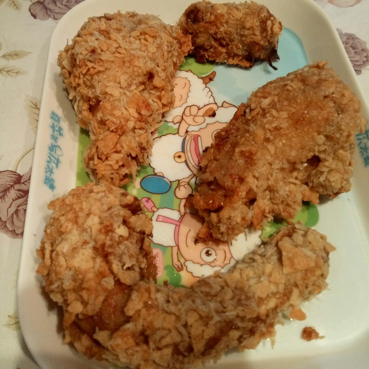 脆皮烤鸡腿