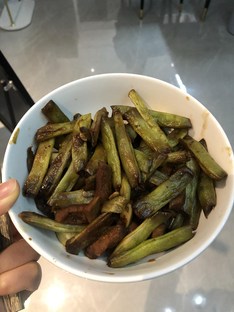 四季豆烧肉