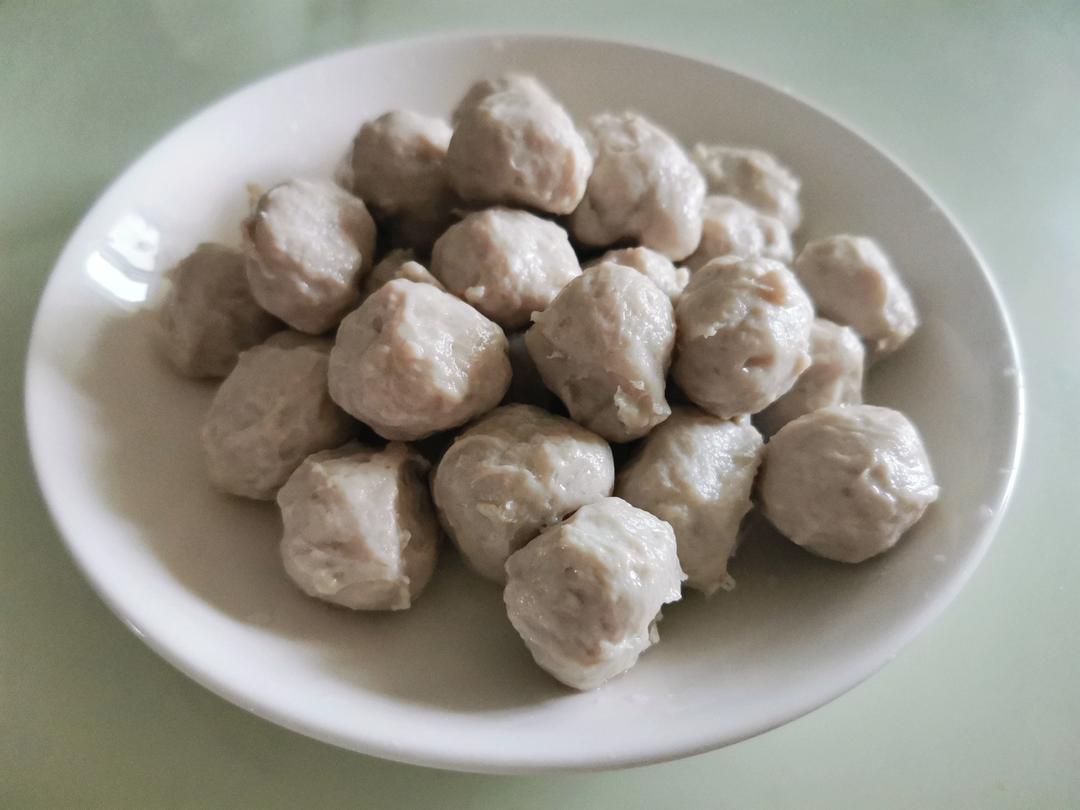 贡丸-Q弹香菇猪肉丸【仰望美食】