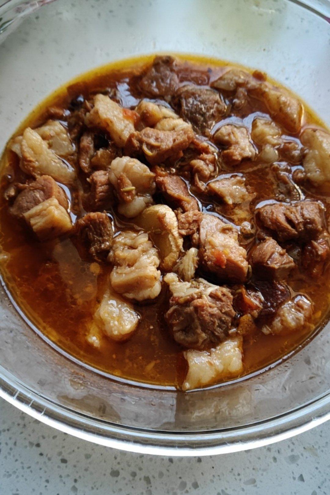 番茄炖牛肉