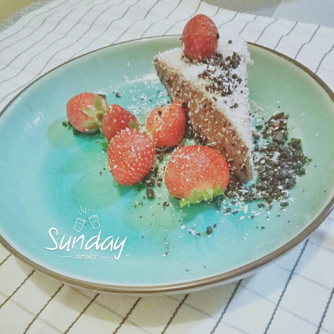 抹茶芝士蛋糕（减糖版）