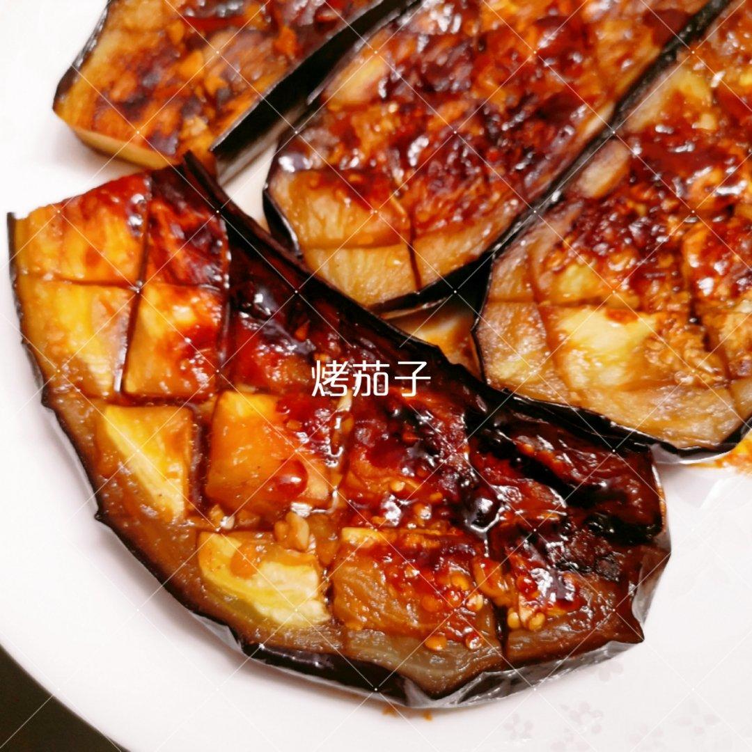电饼铛烤茄子