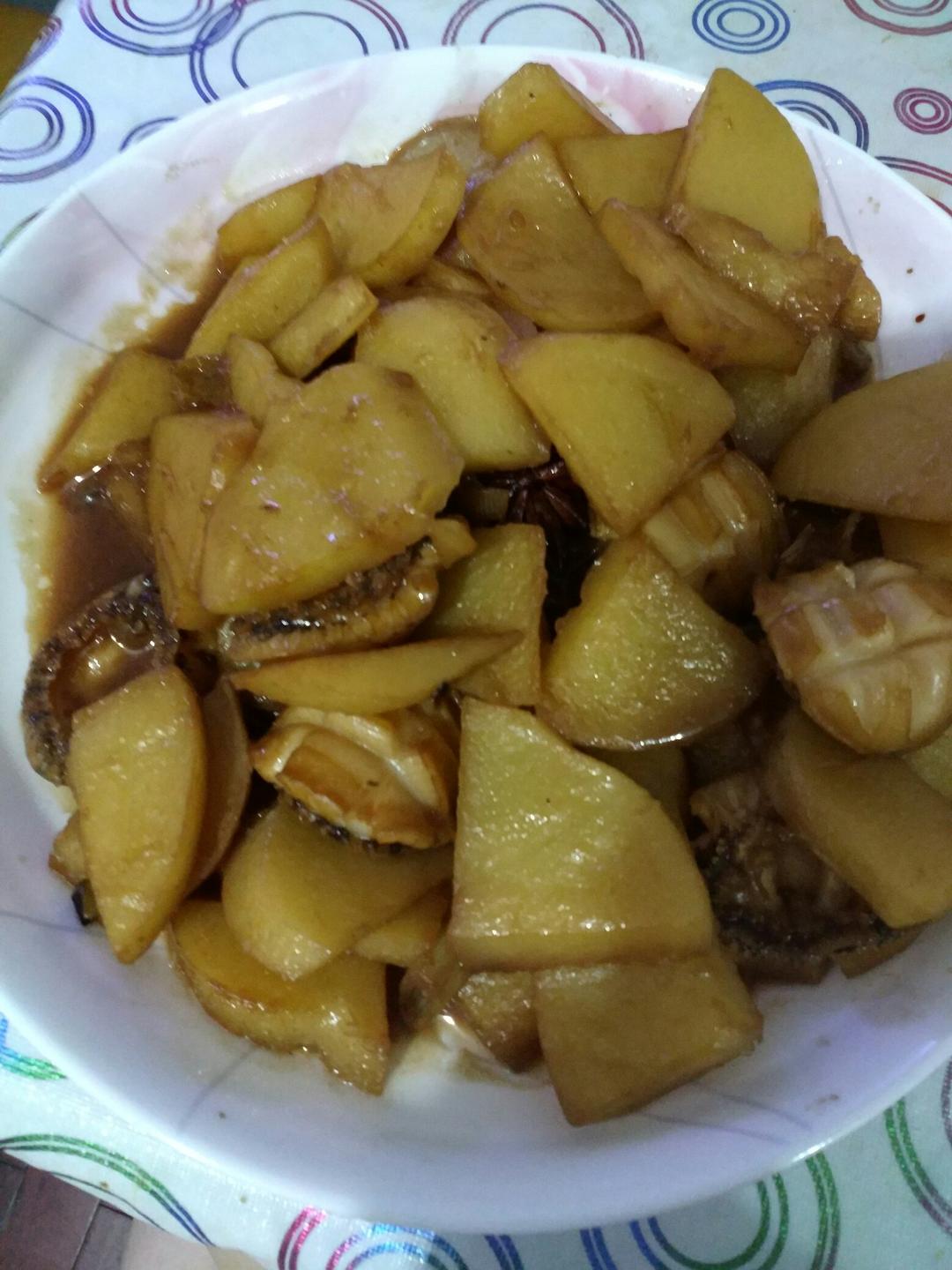 小鲍鱼炖土豆
