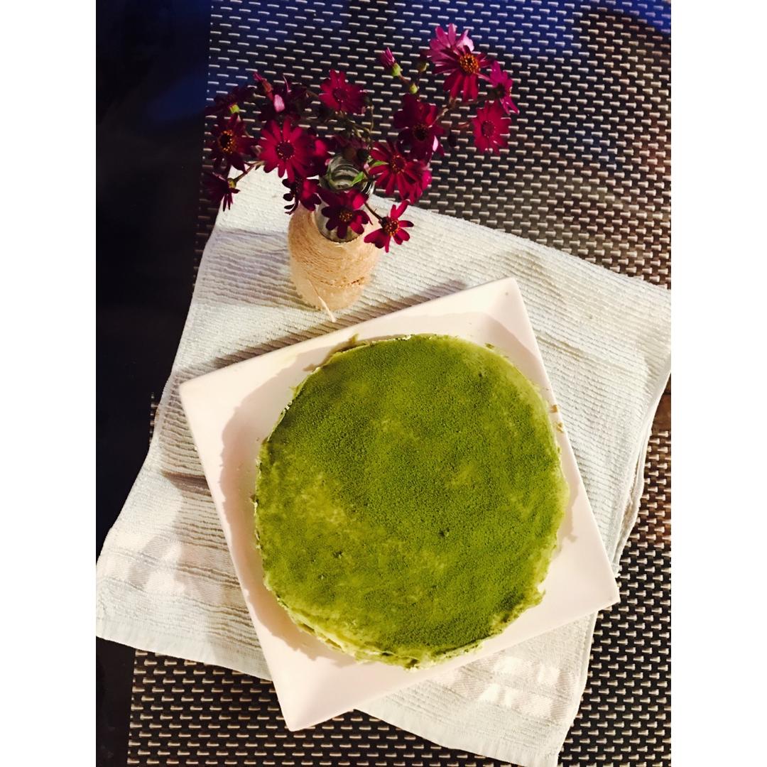 抹茶千层蛋糕（转自Amanda的曼食慢语）