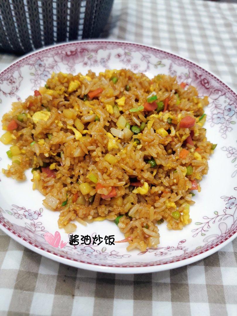 酱油炒饭&西红柿炒鸡蛋