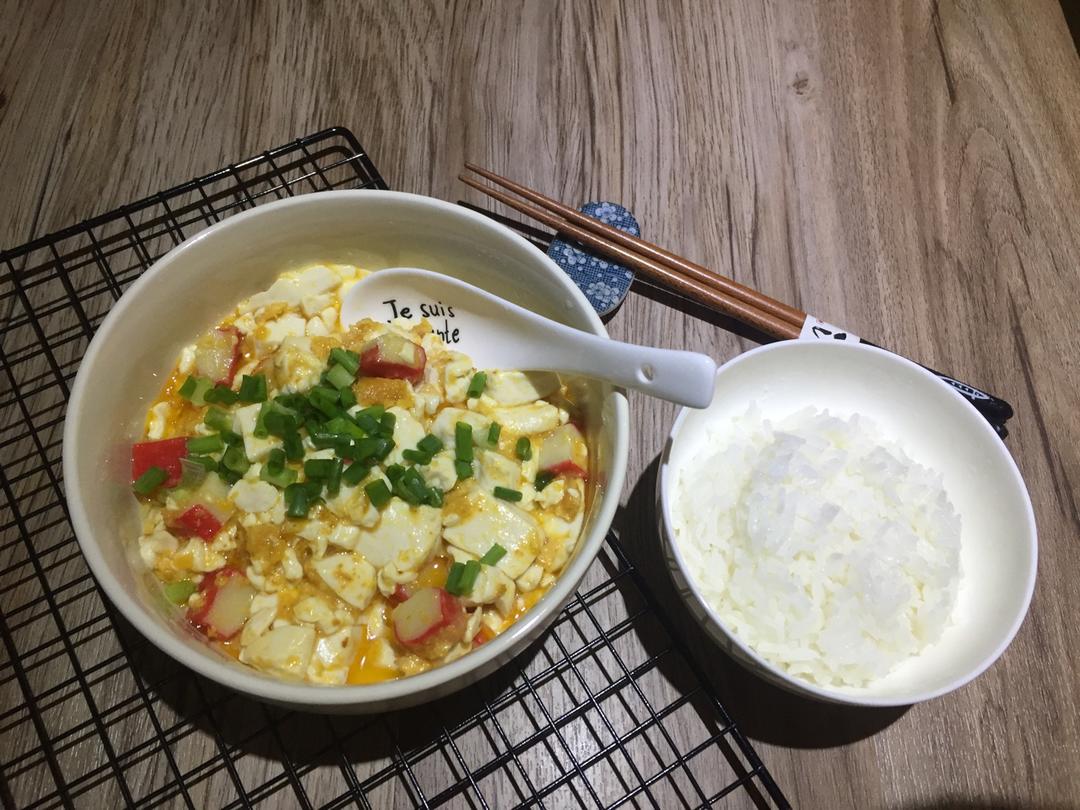 蟹黄豆腐