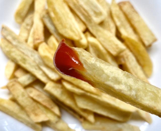 红皮土豆🥔炸薯条🍟的做法