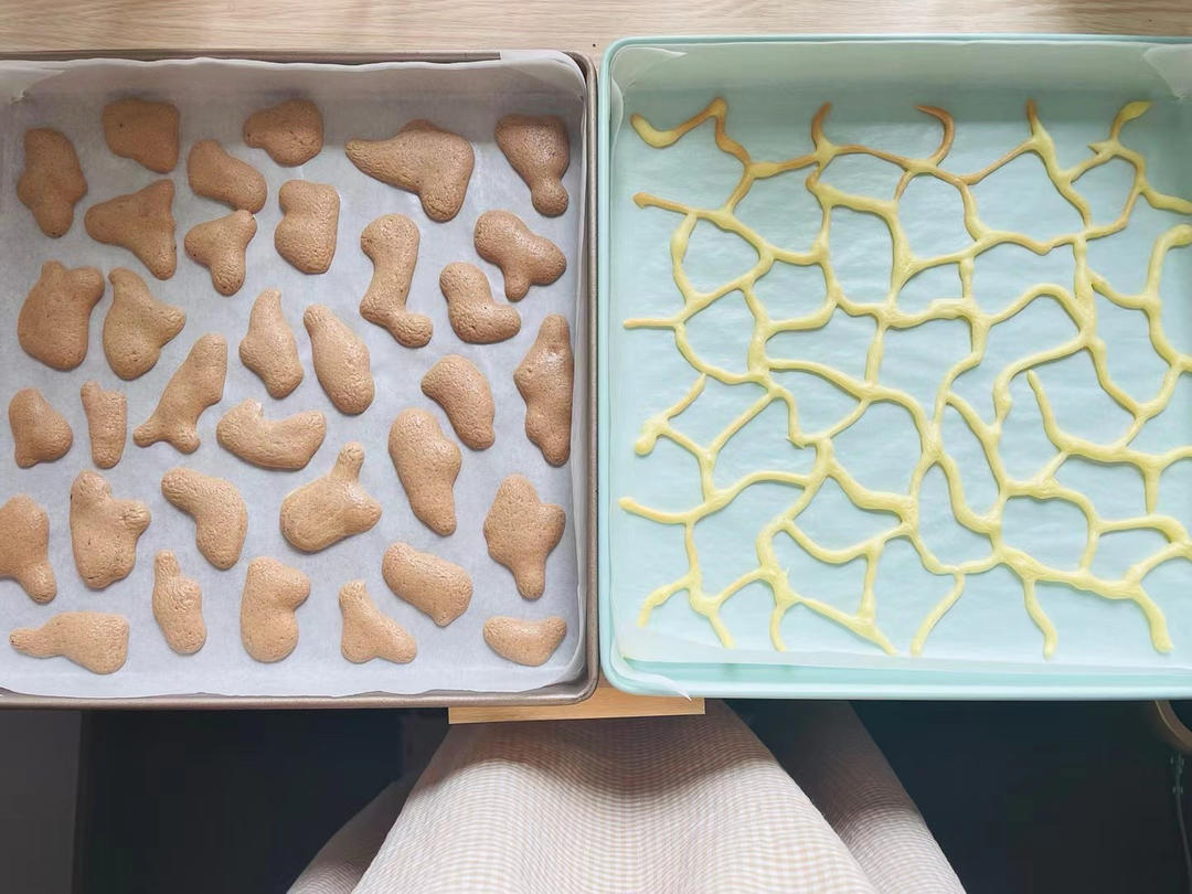 奶牛蛋糕卷+长颈鹿蛋糕卷