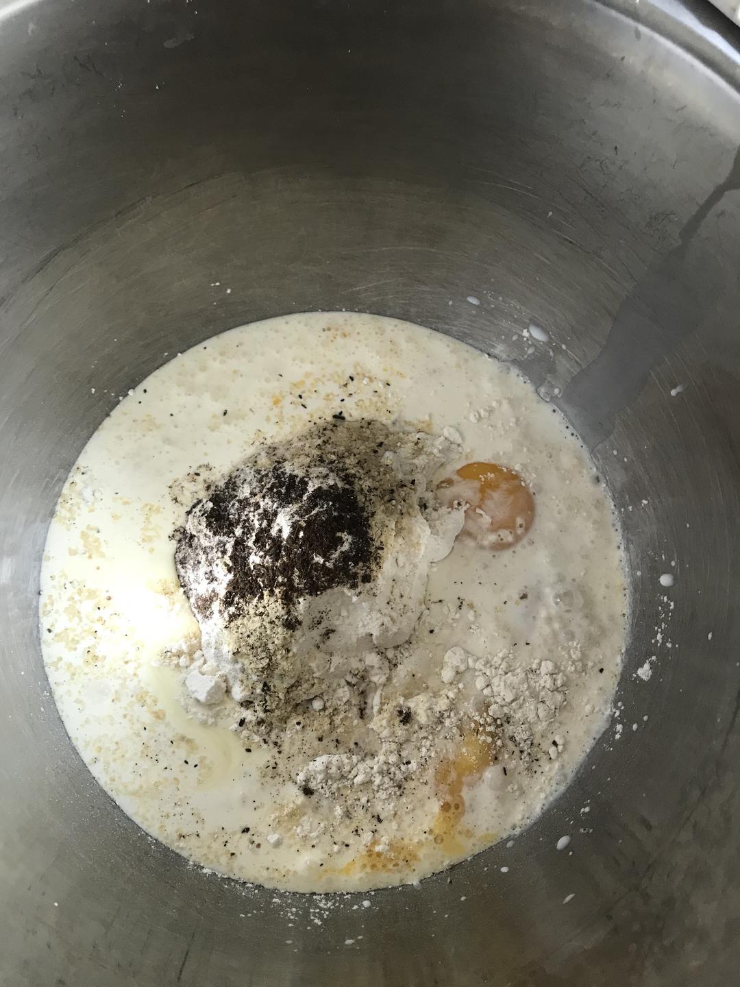 纯奶手撕吐司的做法 步骤1