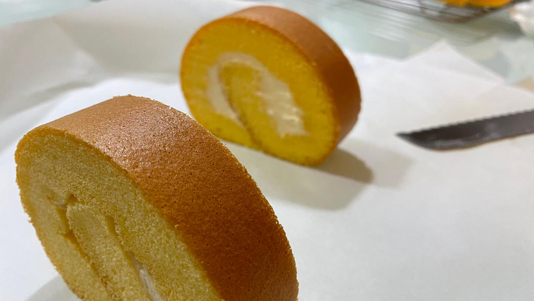 🥥双重椰香蛋糕卷 by pink-rabbit