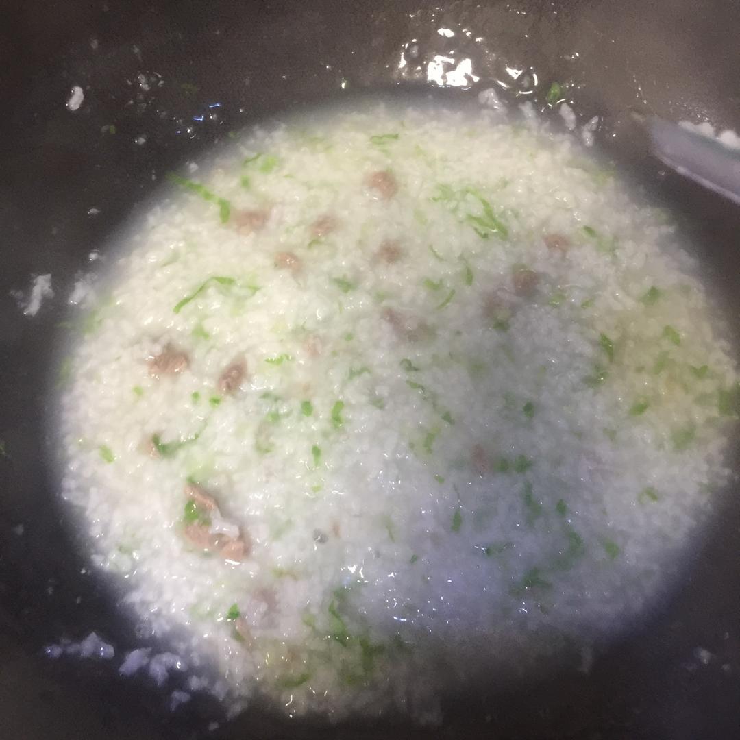 牛肉青菜粥