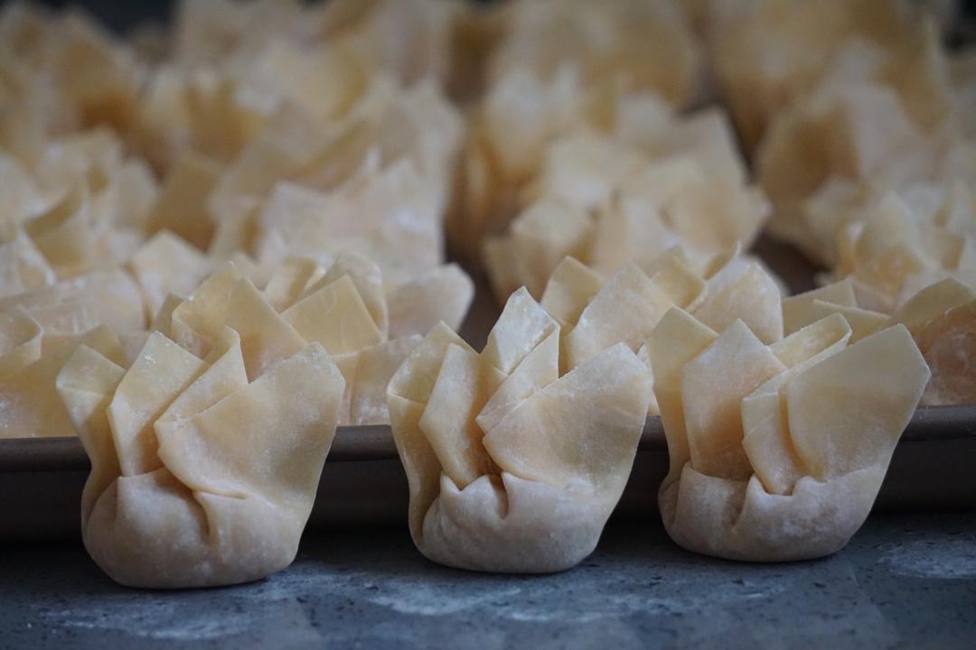 小馄饨的包法
