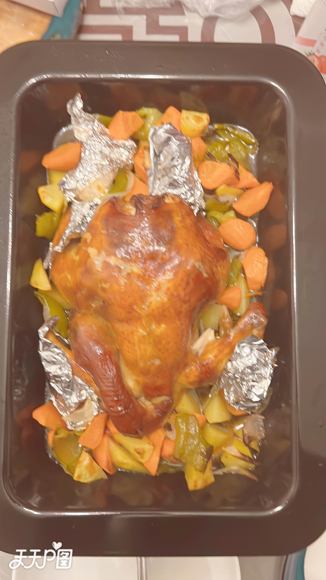 脆皮烤鸡｜新年第一餐（北鼎烤箱食谱）