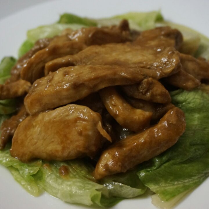 彼得潘anchor做的鸡胸肉生姜烧