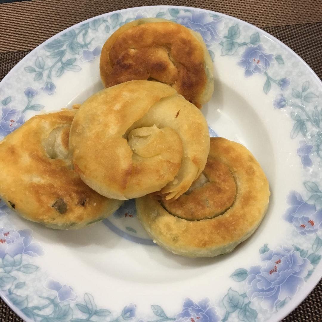 家常葱油饼