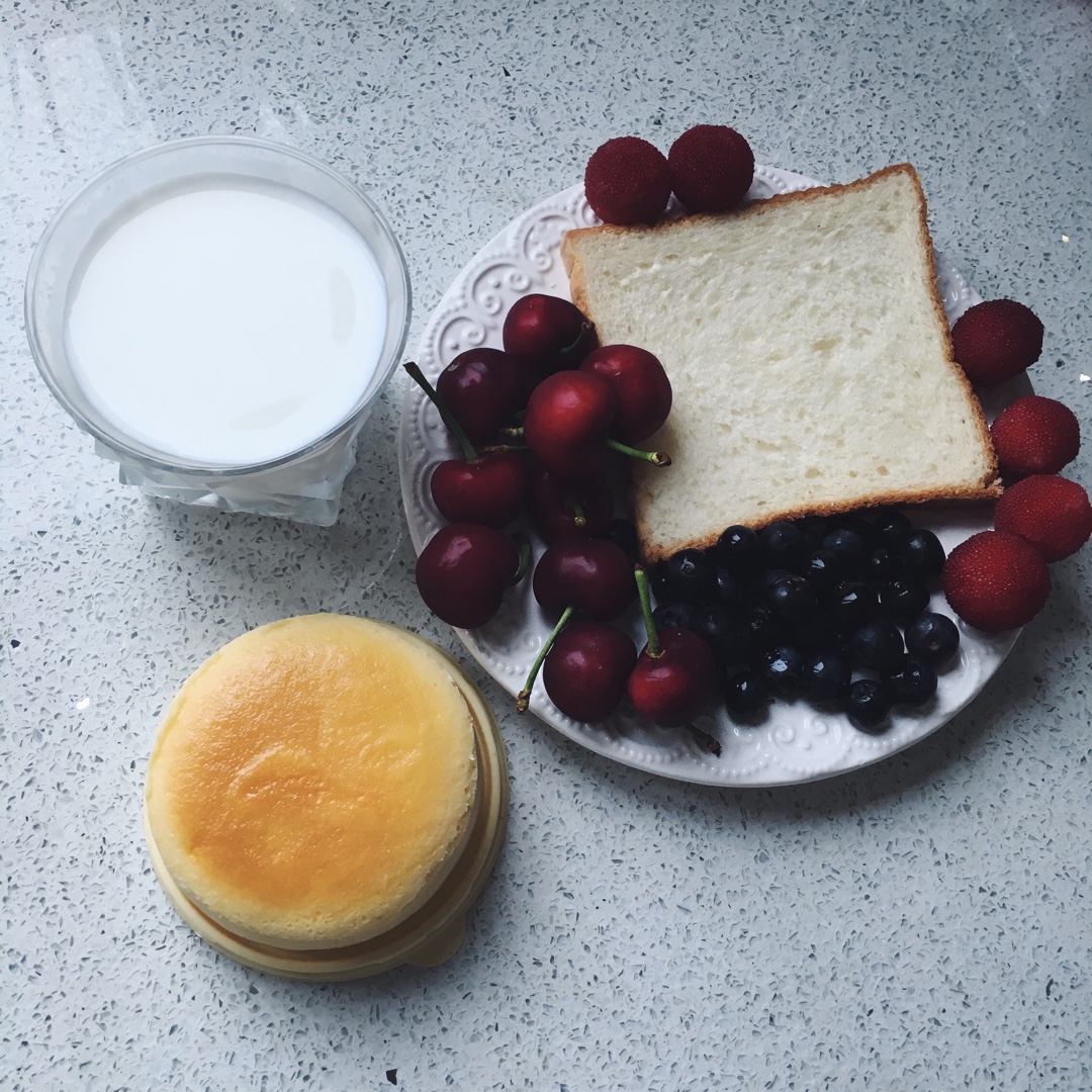 不急不躁吃早餐