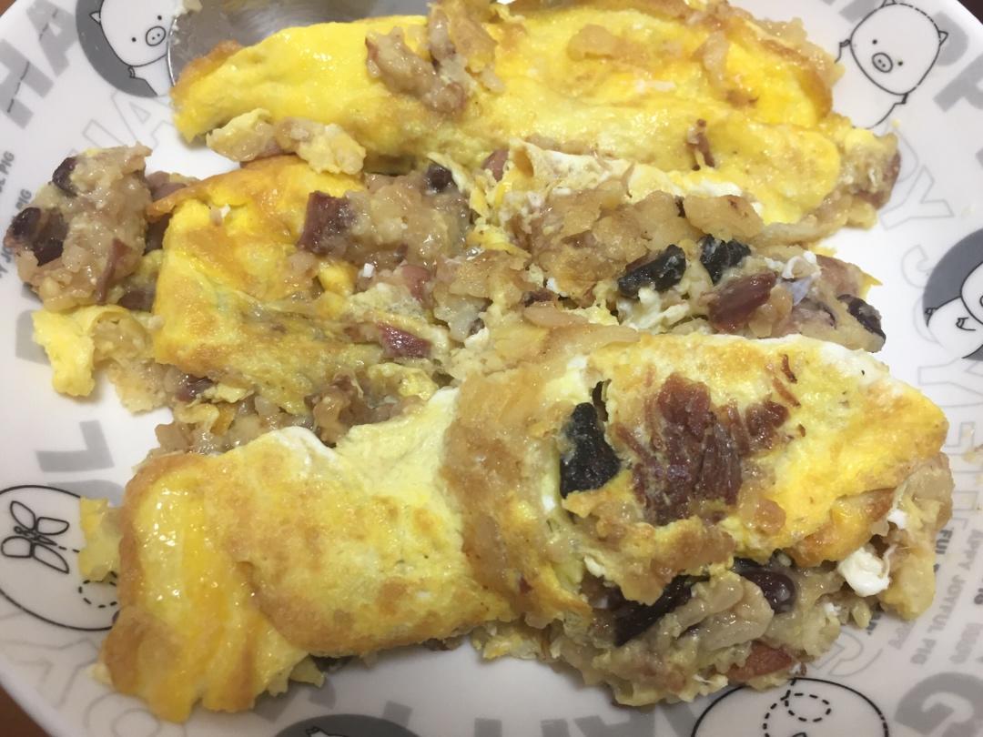 蛋煎粽