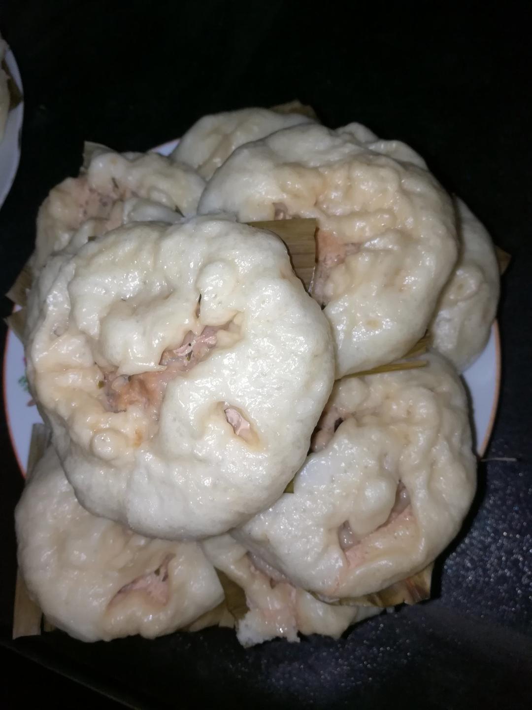 鲜肉包～一次发酵+巨好吃的肉馅