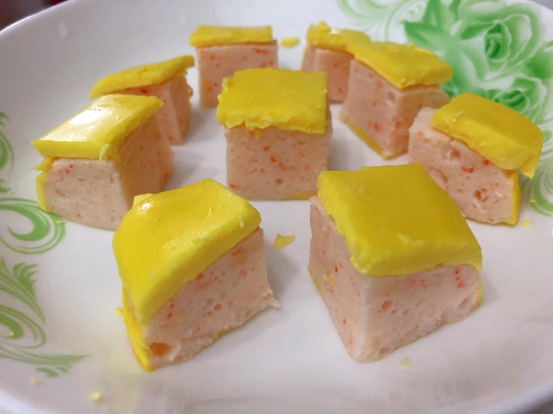 #辅食#🍀鲜嫩虾糕🍀12个月+